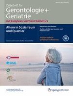 Zeitschrift für Gerontologie und Geriatrie 5/2015