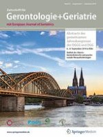 Zeitschrift für Gerontologie und Geriatrie 1/2018