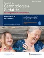 Zeitschrift für Gerontologie und Geriatrie 3/2018