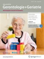 Zeitschrift für Gerontologie und Geriatrie 6/2018