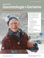 Zeitschrift für Gerontologie und Geriatrie 8/2018