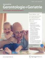 Zeitschrift für Gerontologie und Geriatrie 6/2020