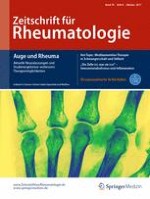 Zeitschrift für Rheumatologie 8/2017