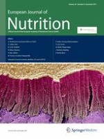 European Journal of Nutrition 8/2011