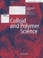 Colloid and Polymer Science 6-7/2008