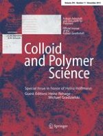 Colloid and Polymer Science 11/2015