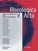 Rheologica Acta 6/1998