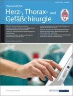 Zeitschrift für Herz-,Thorax- und Gefäßchirurgie 3/2009