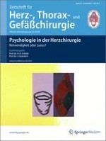 Zeitschrift für Herz-,Thorax- und Gefäßchirurgie 1/2011