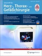 Zeitschrift für Herz-,Thorax- und Gefäßchirurgie 1/2012