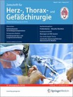 Zeitschrift für Herz-,Thorax- und Gefäßchirurgie 1/2013