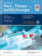 Zeitschrift für Herz-,Thorax- und Gefäßchirurgie 4/2014