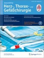 Zeitschrift für Herz-,Thorax- und Gefäßchirurgie 6/2014
