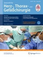 Zeitschrift für Herz-,Thorax- und Gefäßchirurgie 1/2016