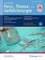 Zeitschrift für Herz-,Thorax- und Gefäßchirurgie 4/2016