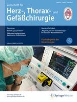 Zeitschrift für Herz-,Thorax- und Gefäßchirurgie 3/2017