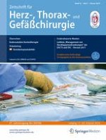 Zeitschrift für Herz-,Thorax- und Gefäßchirurgie 1/2018