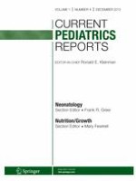 Current Pediatrics Reports 4/2013