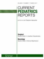 Current Pediatrics Reports 1/2017