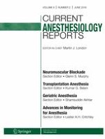 Current Anesthesiology Reports 2/2018