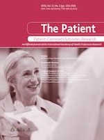 The Patient - Patient-Centered Outcomes Research 5/2019