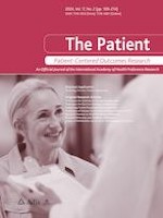 The Patient - Patient-Centered Outcomes Research 2/2024