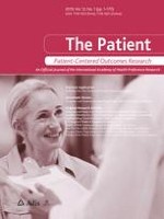 The Patient - Patient-Centered Outcomes Research 1/2011