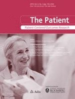 The Patient - Patient-Centered Outcomes Research 3/2013