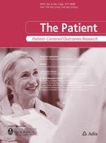 The Patient - Patient-Centered Outcomes Research 5/2015