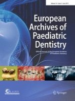 European Archives of Paediatric Dentistry 3/2013
