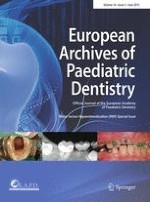 European Archives of Paediatric Dentistry 3/2015