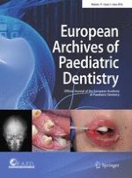 European Archives of Paediatric Dentistry 3/2016