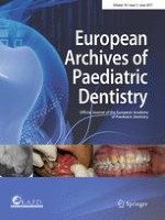 European Archives of Paediatric Dentistry 3/2017