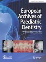 European Archives of Paediatric Dentistry 1/2020