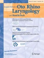 European Archives of Oto-Rhino-Laryngology 11/2010