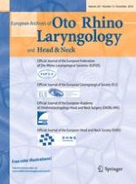 European Archives of Oto-Rhino-Laryngology 12/2010