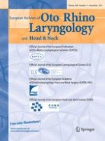 European Archives of Oto-Rhino-Laryngology 11/2011