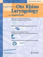 European Archives of Oto-Rhino-Laryngology 3/2011