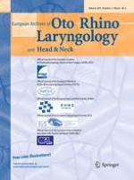 European Archives of Oto-Rhino-Laryngology 3/2012