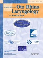 European Archives of Oto-Rhino-Laryngology 10/2015