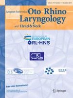 European Archives of Oto-Rhino-Laryngology 11/2016