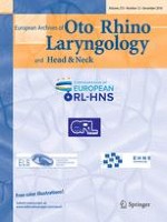 European Archives of Oto-Rhino-Laryngology 12/2016