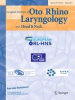 European Archives of Oto-Rhino-Laryngology 1/2017