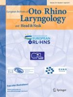 European Archives of Oto-Rhino-Laryngology 4/2017