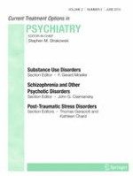 Current Treatment Options in Psychiatry 2/2015