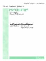 Current Treatment Options in Psychiatry 3/2017