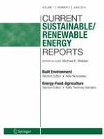 Current Sustainable/Renewable Energy Reports 2/2014