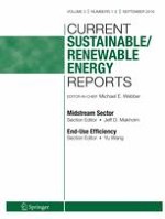 Current Sustainable/Renewable Energy Reports 1-2/2016
