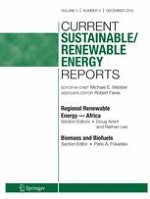 Current Sustainable/Renewable Energy Reports 4/2018