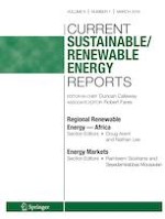 Current Sustainable/Renewable Energy Reports 1/2019